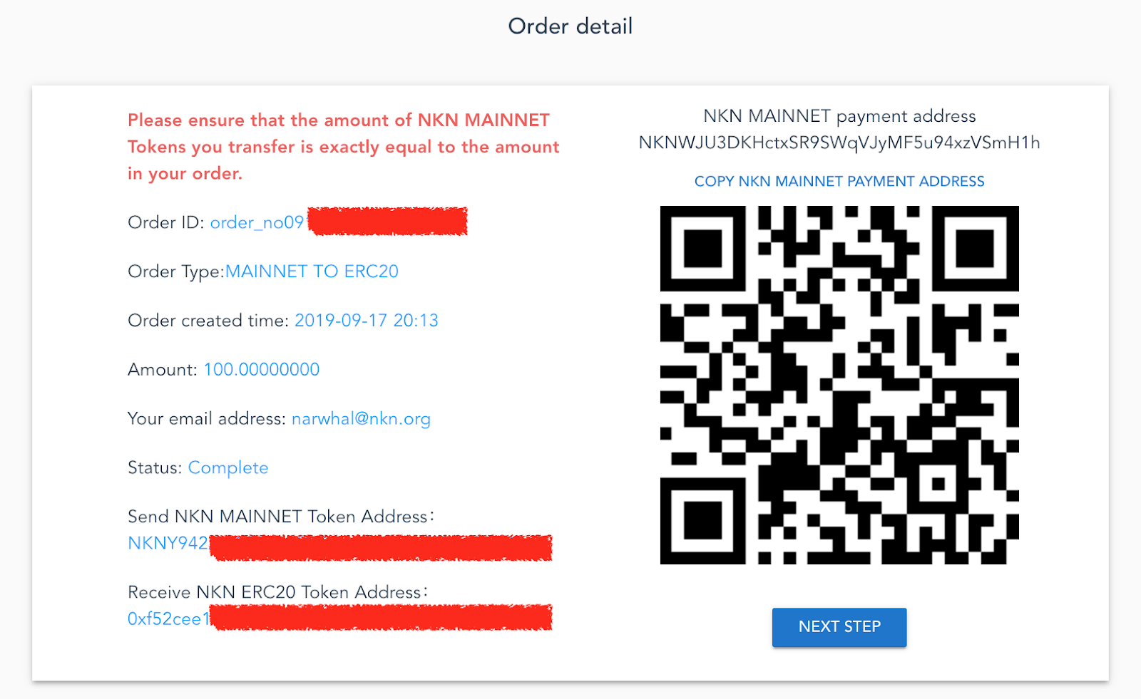 Guide: NKN’s official mainnet token swap tool - Community ...